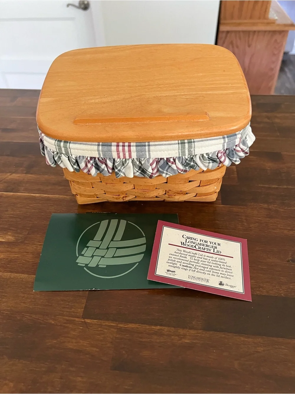 Longaberger Recipe Basket, 1998